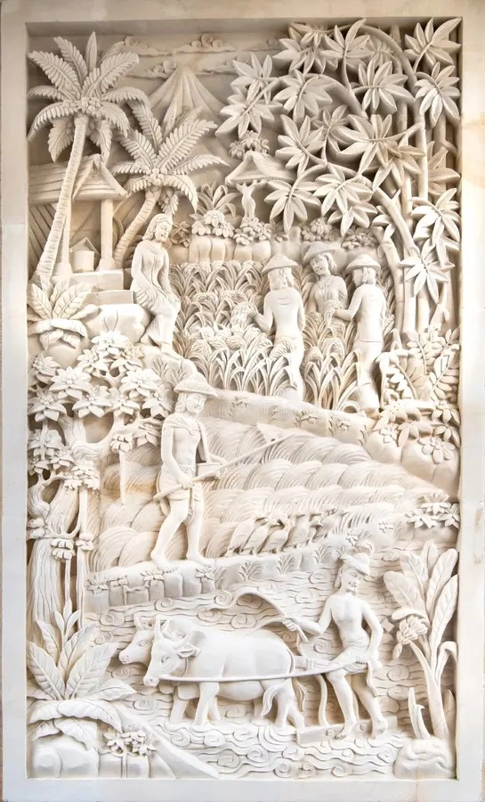 Relief — Panorama Pedesaan